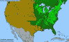 National distribution map