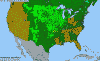 National distribution map