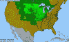 National distribution map