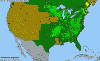 National distribution map