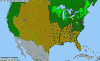 National distribution map