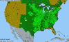 National distribution map