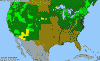 National distribution map