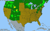 National distribution map