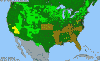 National distribution map