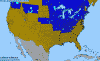 National distribution map