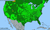 National distribution map