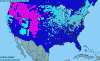 National distribution map