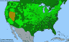 National distribution map