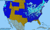 National distribution map