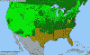 National distribution map