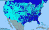 National distribution map