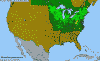 National distribution map