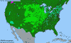National distribution map