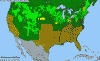 National distribution map
