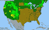 National distribution map