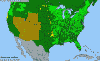 National distribution map