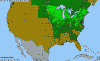 National distribution map