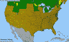 National distribution map