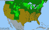 National distribution map