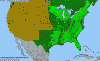 National distribution map