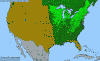 National distribution map