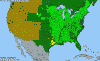 National distribution map