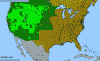 National distribution map