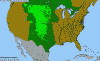 National distribution map