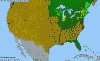 National distribution map