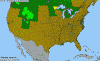 National distribution map