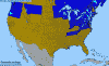 National distribution map