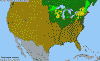 National distribution map