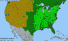 National distribution map