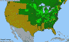 National distribution map