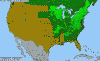 National distribution map
