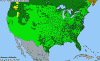 National distribution map
