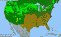 National distribution map