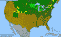 National distribution map