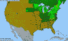 National distribution map
