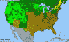 National distribution map
