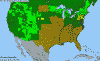 National distribution map
