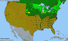 National distribution map