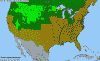 National distribution map