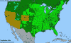 National distribution map