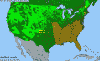 National distribution map