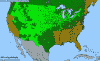 National distribution map