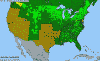 National distribution map