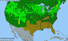 National distribution map