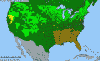 National distribution map